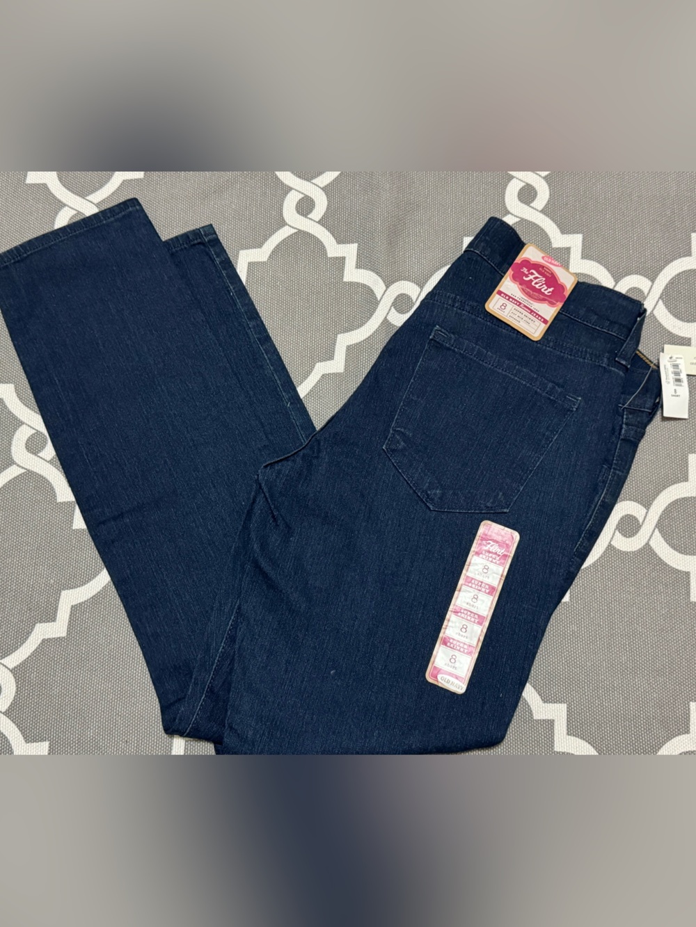Old Navy Dark Blue Straight Leg Jeans
